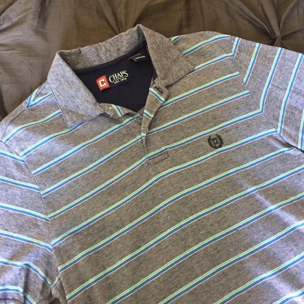 🎉Host Pick🎉NWOT Striped Polo Shirt - Picture 1 of 3